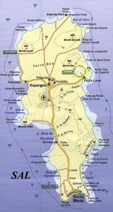 Oceanfront Apt 25 Porto Antigo II Santa Maria Cape Verde